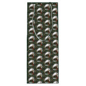 Gingerbread Man: Pine Wijn Cadeautas (Achterkant)