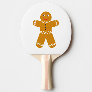 Gingerbread Man Ping Pong Paddle Tafeltennisbatje