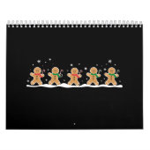 Gingerbread Man Schattigee kerstvakantie bakker Kalender (Hoes)