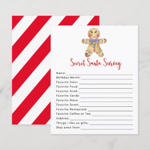 Gingerbread man - Secret Santa enquête spel