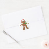 Gingerbread Man Sticker (Envelop)