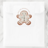 Gingerbread Man Sticker (Tas)