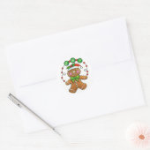 Gingerbread Man Sticker (Envelop)