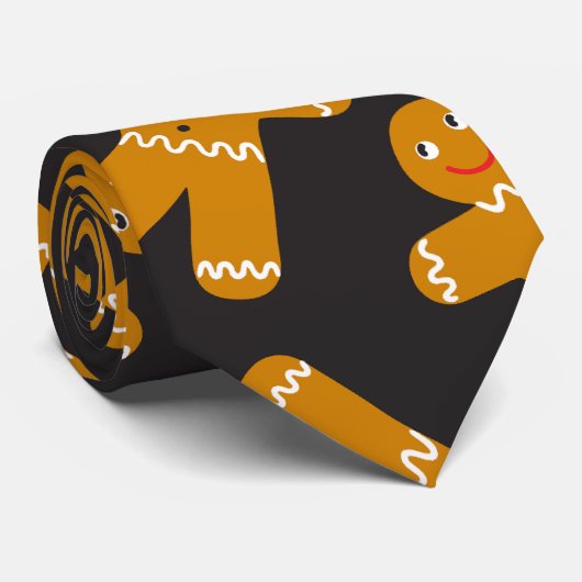 Gingerbread Man Stropdas (Opgerold)