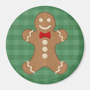 Gingerbread Man Vakantie Magneet