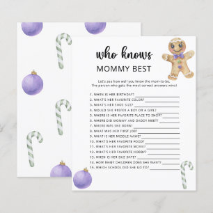 Gingerbread man - Wie kent mama het beste