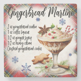 Gingerbread Martini Recept Marmeren Onderzetter