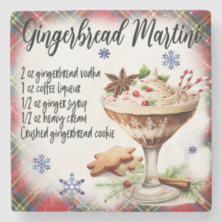 Gingerbread Martini Recept Marmeren Onderzetter