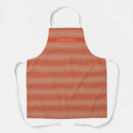 GINGERBREAD Medium All-Over-Print Schort (Voorkant)