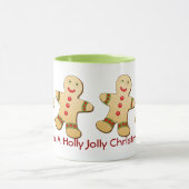Gingerbread Men Christmas Mug (Centre)