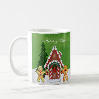 Gingerbread Mensen en Huis Koffiemok