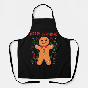 Gingerbread Merry Christmas For Women Schort