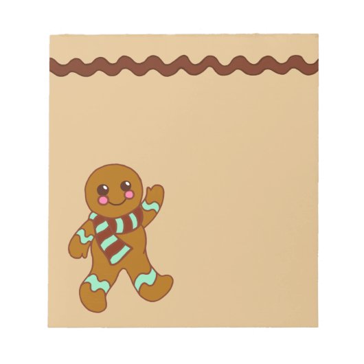 Gingerbread Notitieblok (Voorkant)
