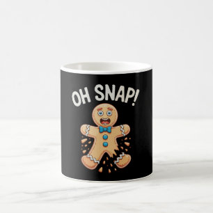 Gingerbread Oh Snap Kerst Koekjes Bakken Xmas Koffiemok