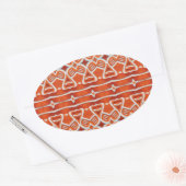 GINGERBREAD Ovale Stickers (Envelop)