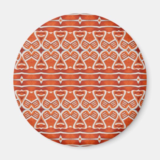 GINGERBREAD Ronde magneet (Voorkant)