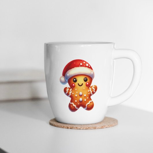 Gingerbread Santa Magische Mok