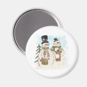 GINGERBREAD SNOWMAN MAGNEET (Voorkant / Achterkant)