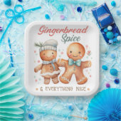 Gingerbread Spice en alles Mooi Papieren Bordje (Feest)