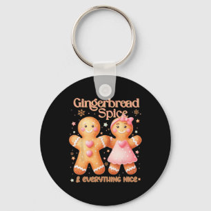 Gingerbread Spice en alles wat lekker lieve Christ Sleutelhanger