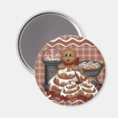 Gingerbread Spice Magnet Magneet (Voorkant / Achterkant)