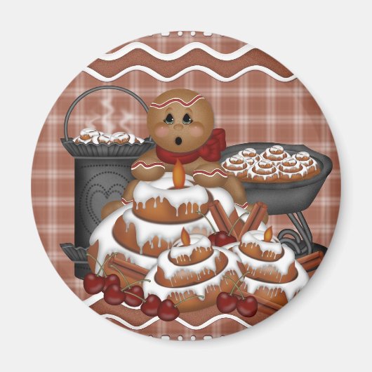 Gingerbread Spice Magnet Magneet (Voorkant)