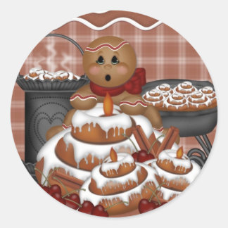 Gingerbread Spice Sticker