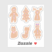 Gingerbread Stickers (Feuille)