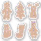 Gingerbread Stickers (Devant)