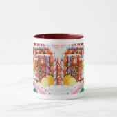 GINGERBREAD SURPRISE Maroon Combo Mug (Centre)