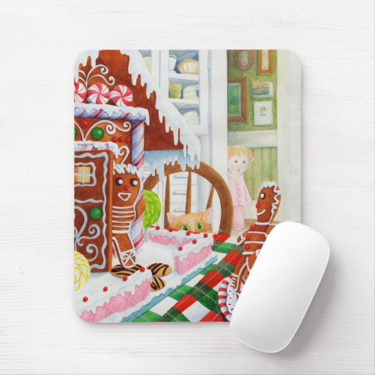 GINGERBREAD SURPRISE Mousepad Muismat (Met muis)