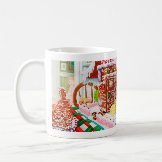 GINGERBREAD SURPRISE Mug blanc (Gauche)