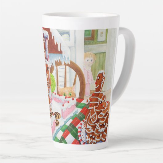 GINGERBREAD SURPRISE Tall Latte Mok (Rechterhoek)