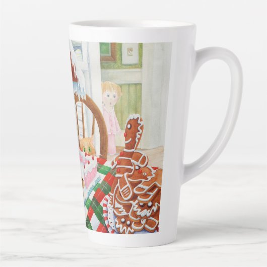 GINGERBREAD SURPRISE Tall Latte Mok (Rechts)