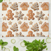 Gingerbread Theedoek (Gevouwen)