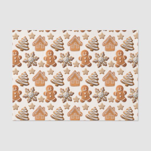 Gingerbread Tissuepapier (Voorkant)