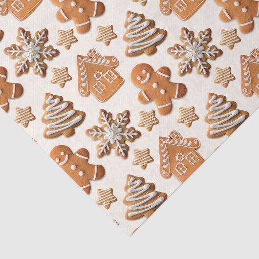 Gingerbread Tissuepapier (Detail)
