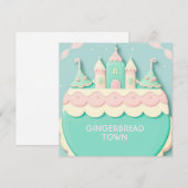 Gingerbread Town/Magnet (Voorkant / Achterkant)