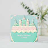 Gingerbread Town/Magnet (Staand voorkant)