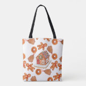 Gingerbread Train  Christmas Tas (Achterkant)