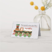 Gingerbread Train kerstfeest (Achterkant)