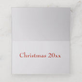 Gingerbread Train kerstfeest (Binnenkant ongevouwen)