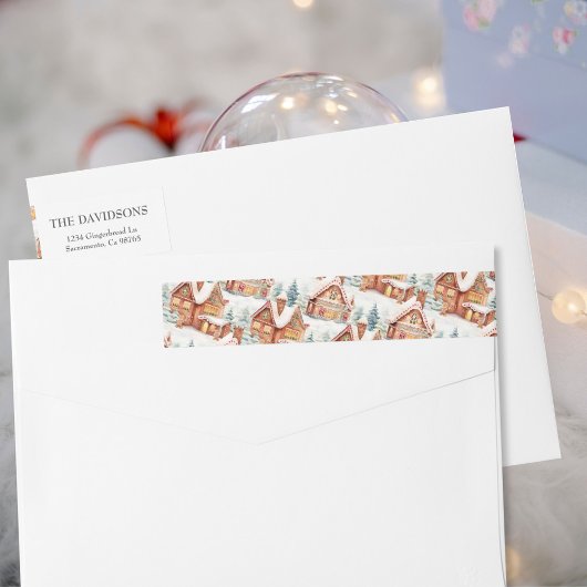 Gingerbread Vakantie Kerstmis Patroon