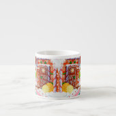 GINGERBREAD VERRASSING Espresso Cup Kop (Voorkant)