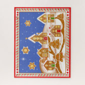 Gingerbread Village puzzel Legpuzzel (Verticaal)
