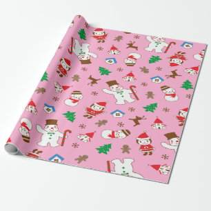 Gingerbread Vreugde Cadeaupapier