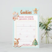 Gingerbread Wishes Boerderij Recept Pagina (Staand voorkant)