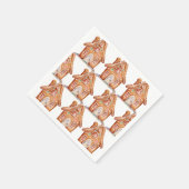 Gingerbread Wishes Servet (Hoek)