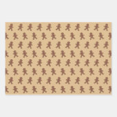 Gingerbread Wrapping Paper Set (Voorkant 3)