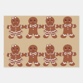 Gingerbread Wrapping Paper Set (Voorkant)